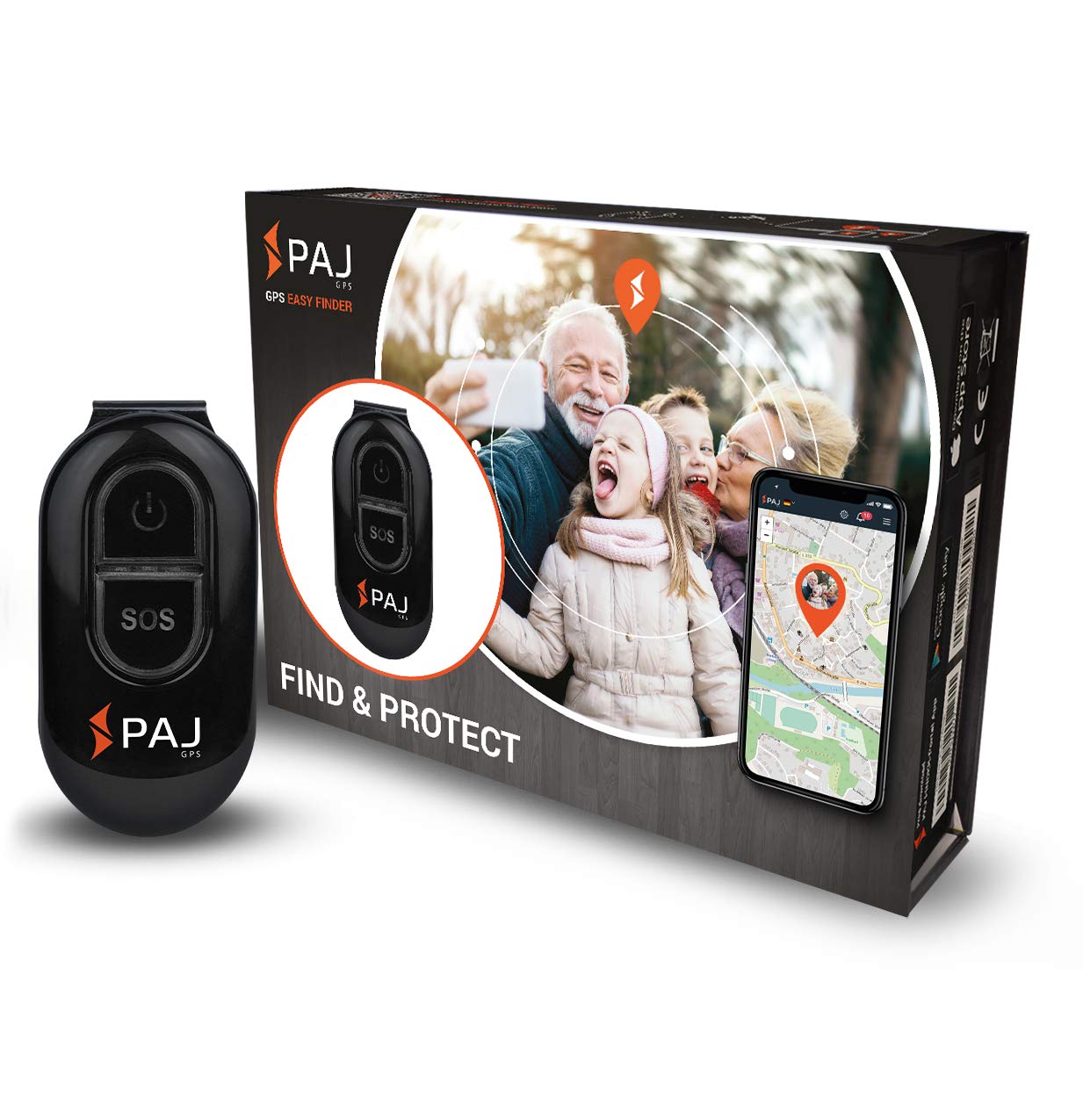 Localización GPS para perros Protección con el PAJ Finder y App