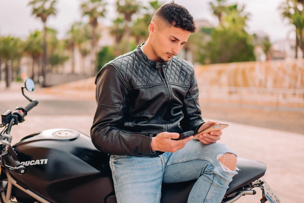 Localizador GPS protección moto
