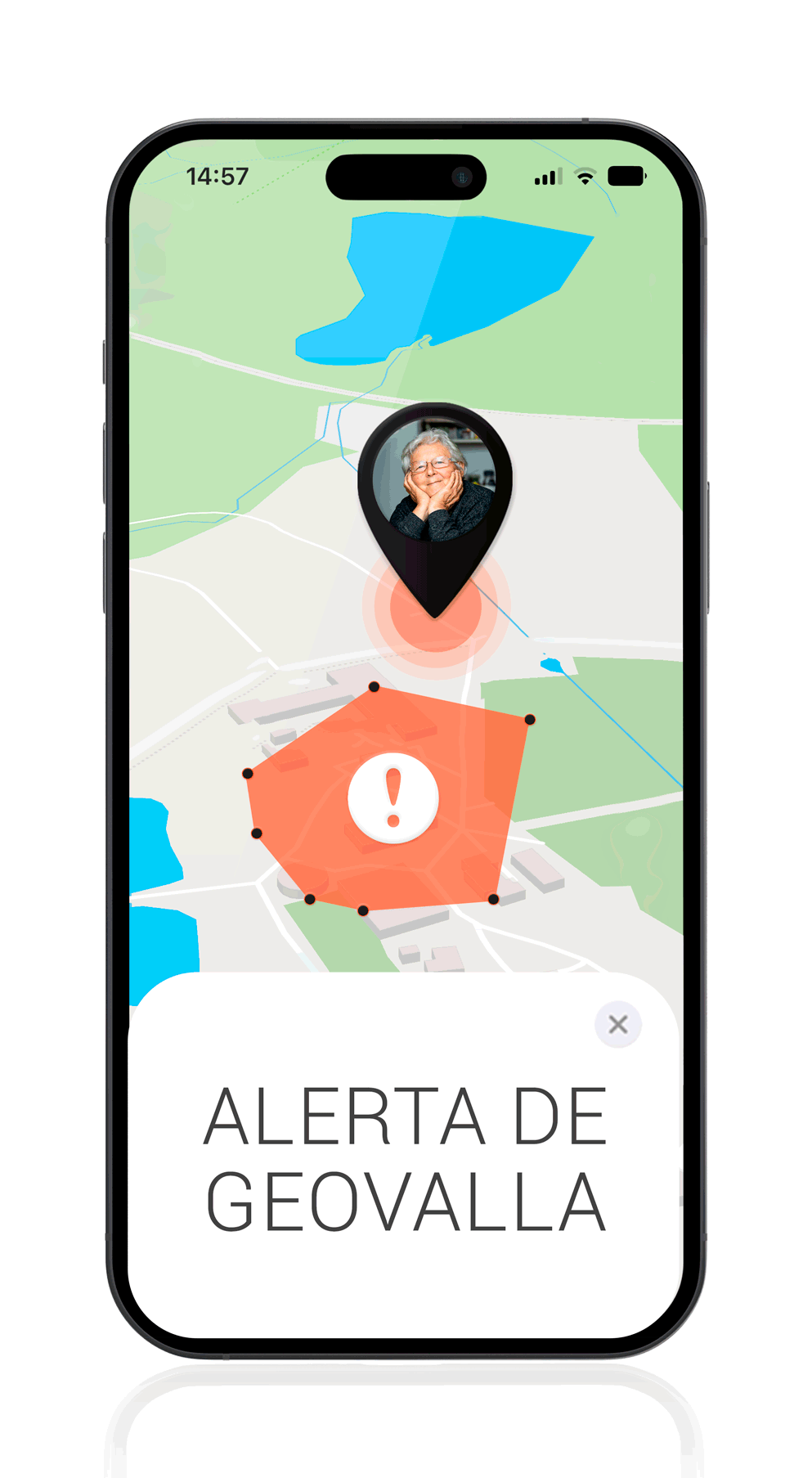 App Localizadores gps para personas mayores - Alerta de geovalla