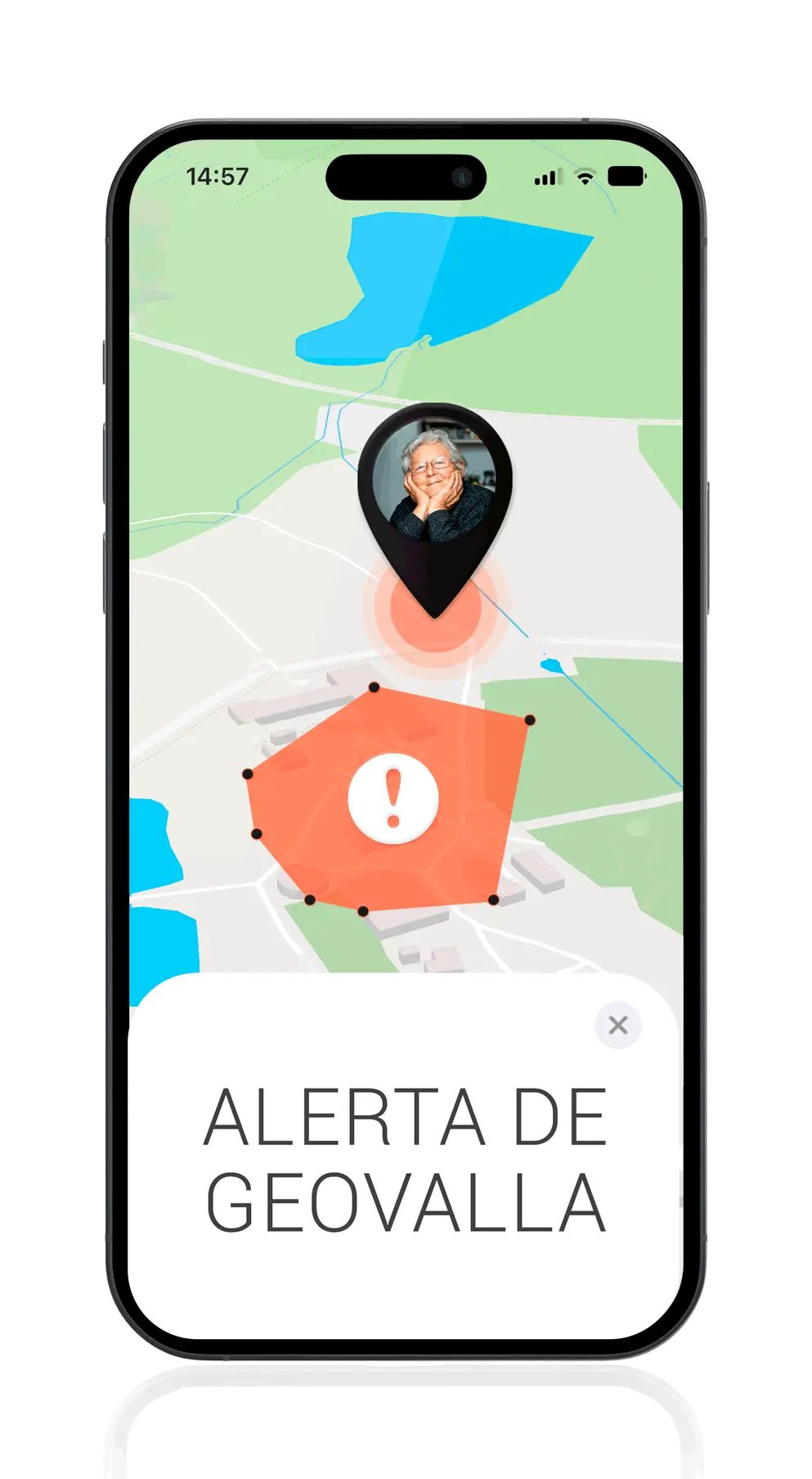 App Localizadores gps para personas mayores - Alerta de geovalla