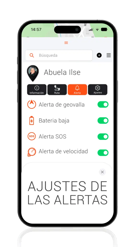 App Localizadores gps para personas mayores - Multiples alarmas