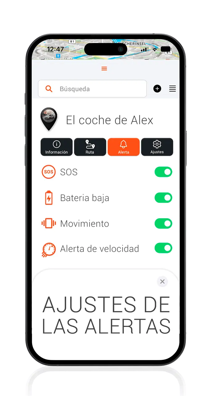 App Localizadores para motos Alarmas