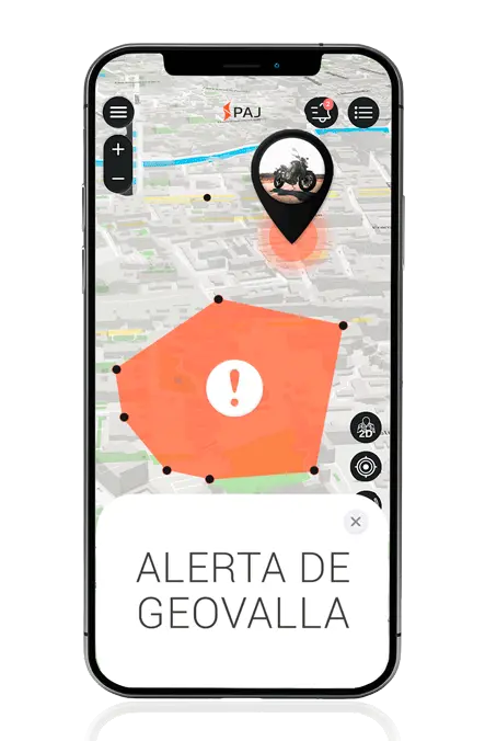 Localizadores para motos - Valla virtual