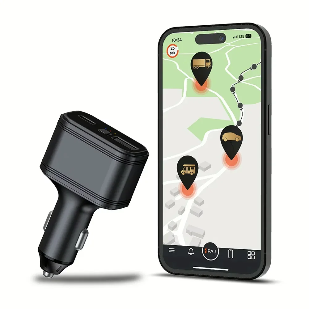 Localizador USB para coches con app PAJ