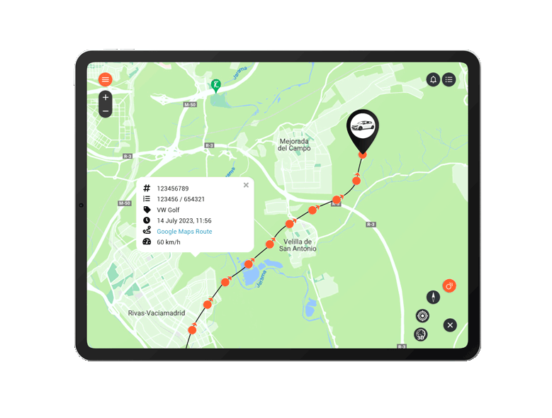 cuales son los beneficios del historial de rutas?