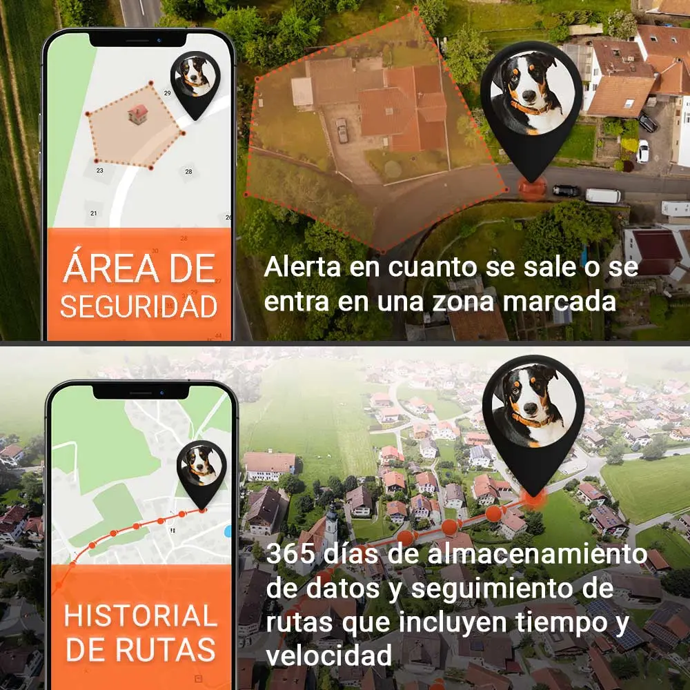 Safe area PAJ PET Finder 4G PAJ GPS Tracker
