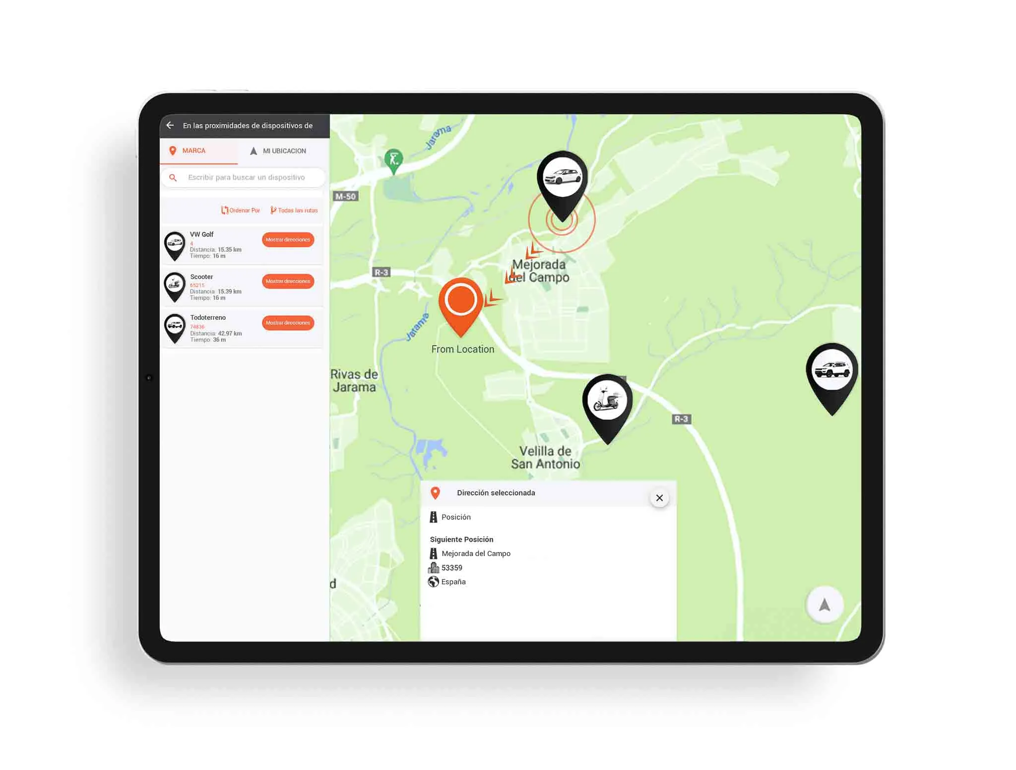Gestión de Flotas - Portal finder