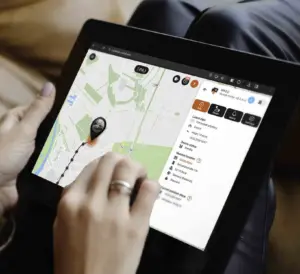 Localizar tu coche en tiempo real en un ipad