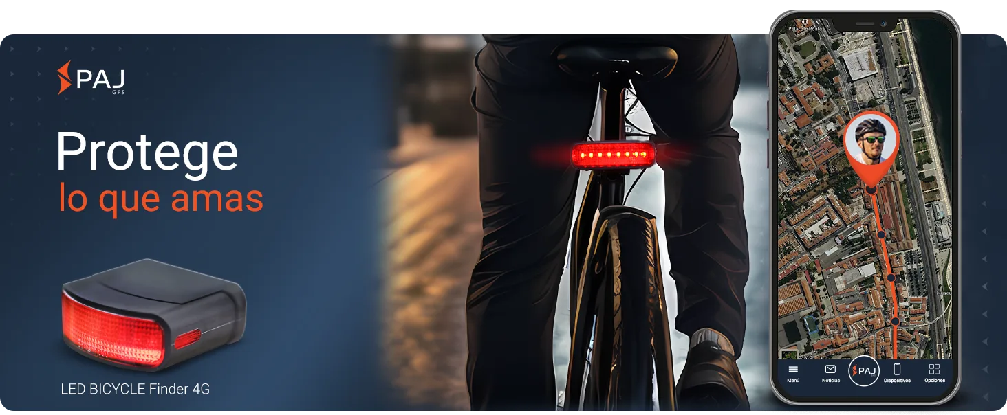PAJ GPS LED BICYCLE Finder 4G