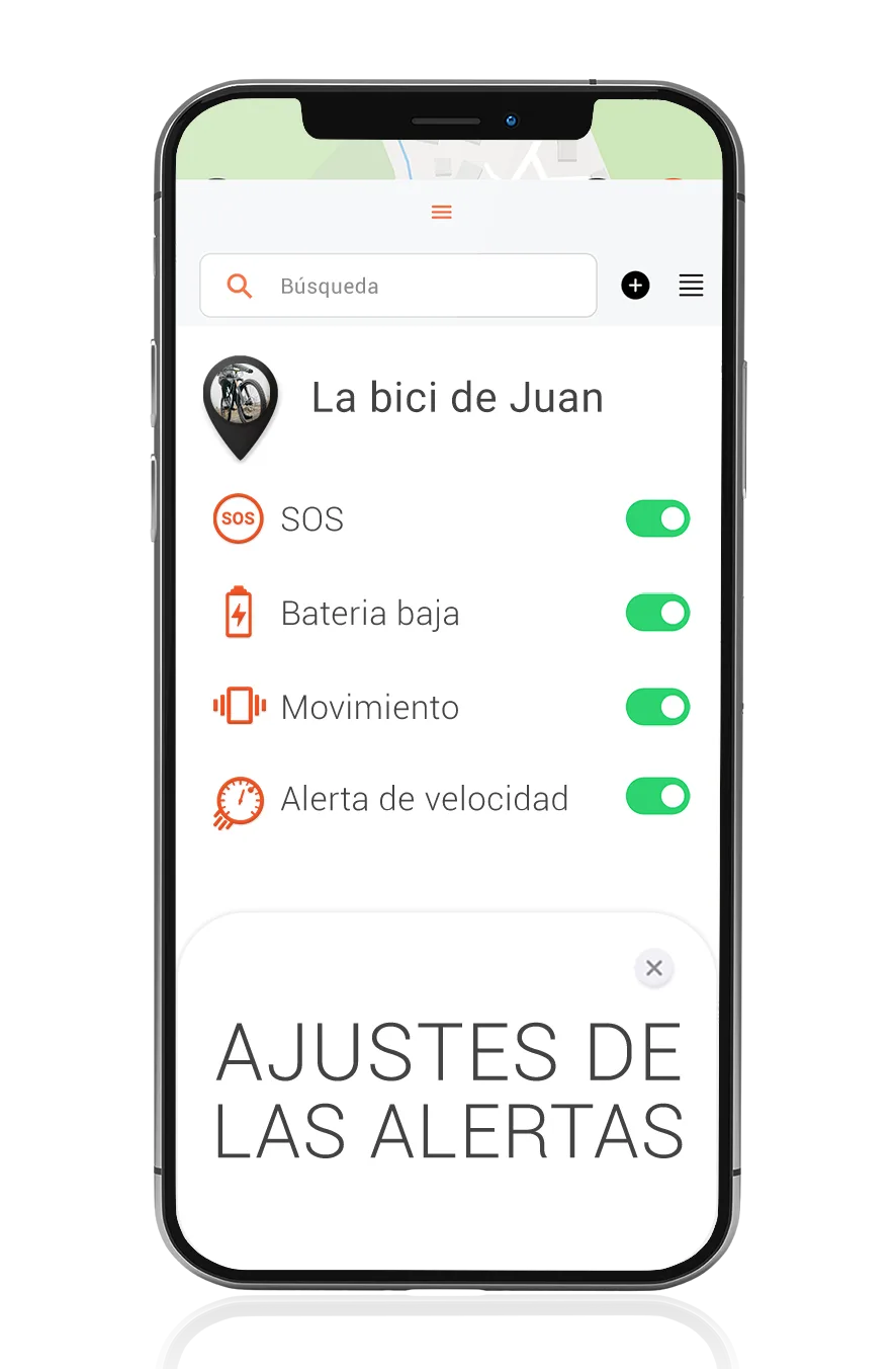 Bicicleta: Configuración de alarmas PAJ GPS