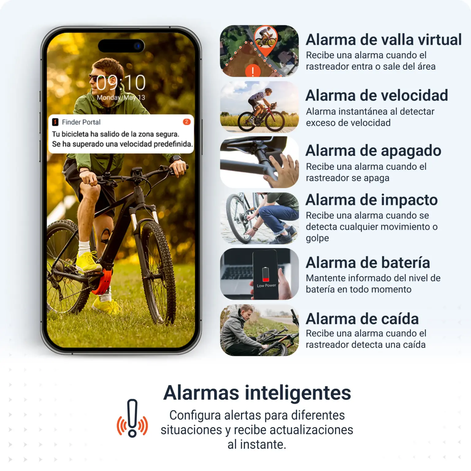 PAJ GPS LED BICYCLE Finder 4G