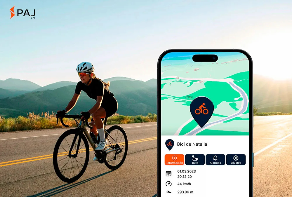 Nuevo GPS para bicicletas PAJ LED Bicycle 4 G