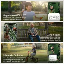Funciones EASY Finder 4G incl. función de mensajes de voz PAJ GPS Tracker