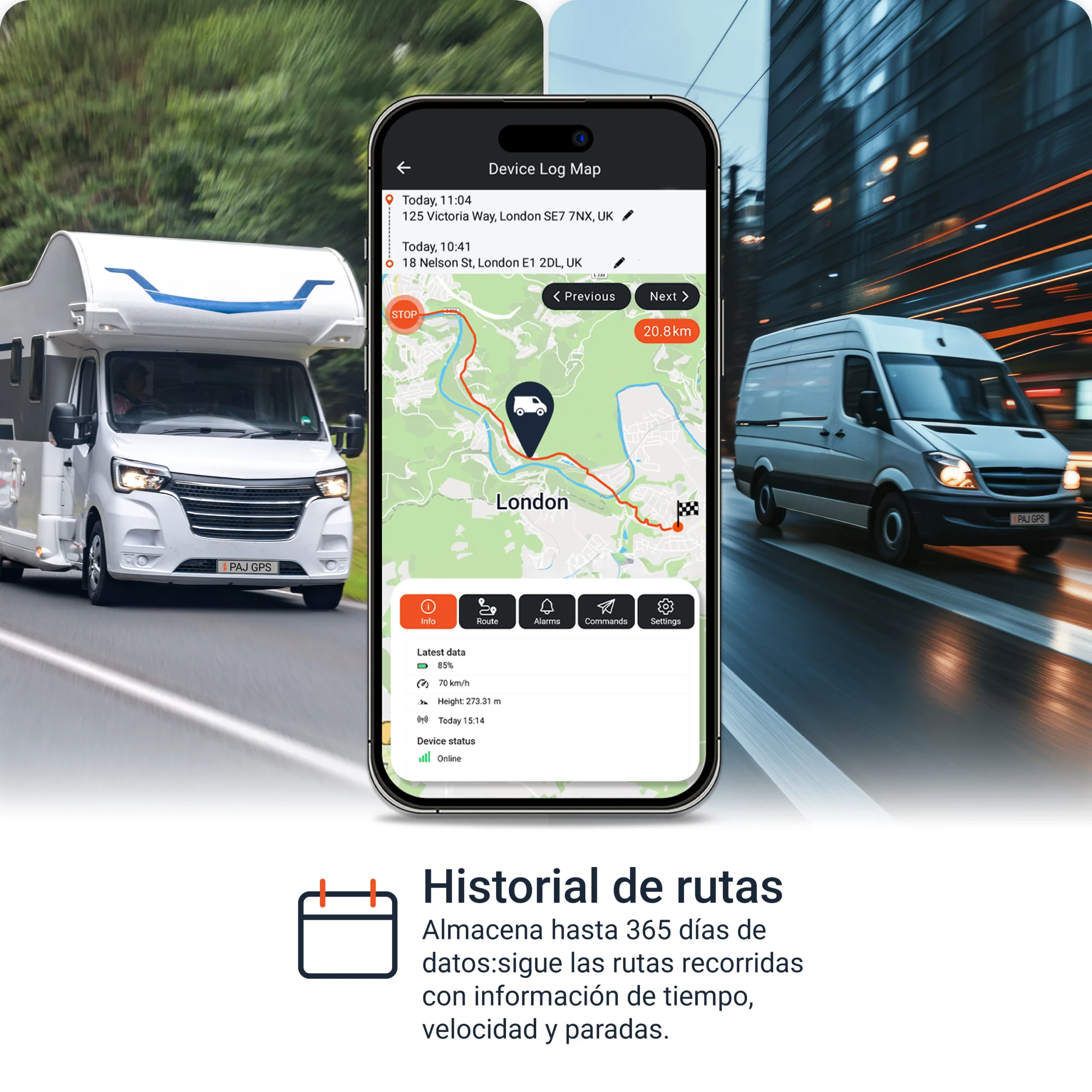 SOLAR Finder 4G PAJ GPS