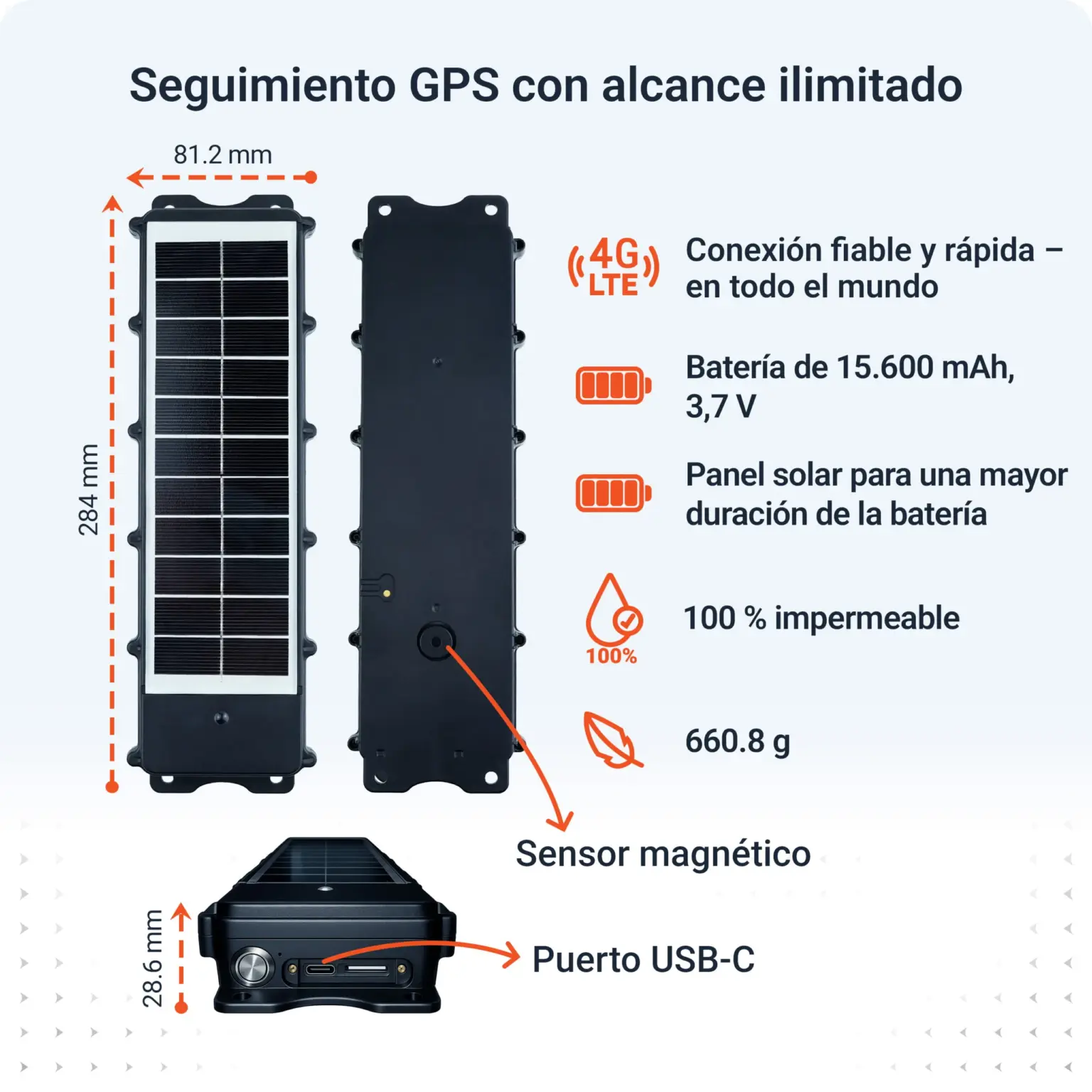 SOLAR Finder 4G PAJ GPS