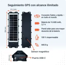 SOLAR Finder 4G PAJ GPS